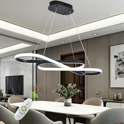 29.53“ Modern Led Pendant Light Fixtures, 3000K-6500K Color Changing Modern Led Pendant Light Kitchen Island, Adjustable Height Kitchen Island Lights Fixtures for Dining Room Kitchen Bedroom Sink