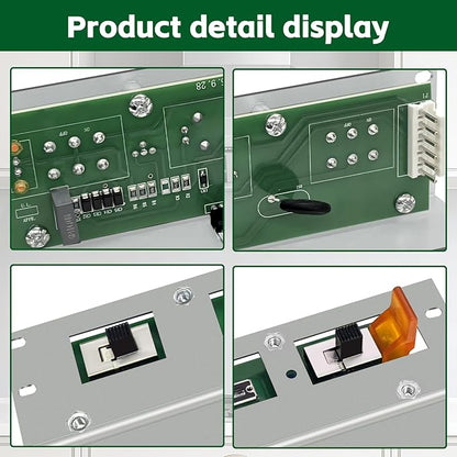 SV03255 Range Hood Control Board Replacement Control Assembly for Fan Speed and Lighting Control Compatible with K210A30SS, K210A36SS, K260A30SS, K260A36SS, K260A48SS, K260A54SS, K260A60SS
