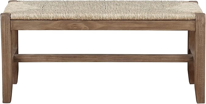 Alaterre Furniture Newport Dining Table Set, Concrete Gray