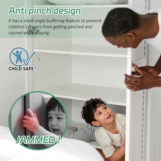 5 Pairs 10 Packs Full Overlay Soft Close Cabinet Hinges,3/4 inch Face Frame Soft Close Hinges with Hydraulic Damper,Concealed 3D Adjustable for Face Frame&Frameless Cabinets
