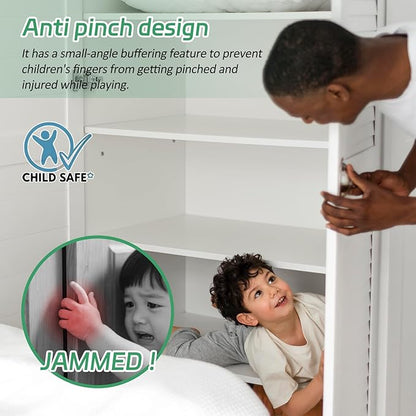 5 Pairs 10 Packs Full Overlay Soft Close Cabinet Hinges,3/4 inch Face Frame Soft Close Hinges with Hydraulic Damper,Concealed 3D Adjustable for Face Frame&Frameless Cabinets