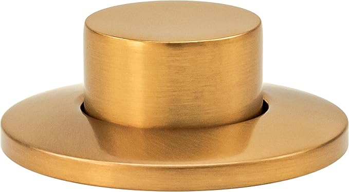 Westbrass ASB-RB3-18 Sink Top Waste Disposal Replacement Air Switch Trim Only, Raised Button, Brushed Bronze