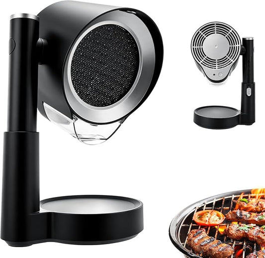 Stillstorm Portable Range Hood，Countertop Kitchen Exhaust Fan with 3 Speeds, Height and angle adjustable，Oil Cup，Powerful Smoke Removal, Low Noise, Exhaust fan for Apartments、
