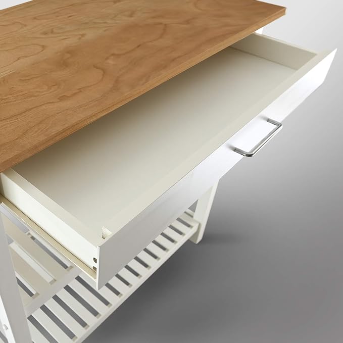 Kitchen Island with Solid American Cherry Top