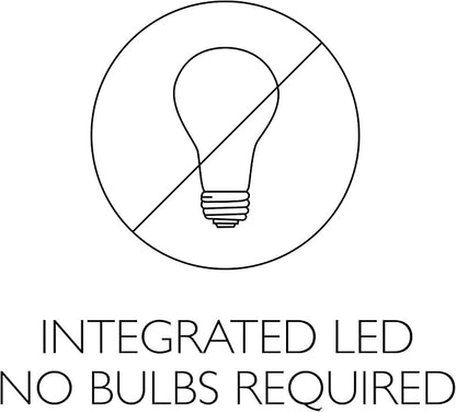 Design House Longmont Integrated LED Indoor/Outdoor Wall Light Frosted Glass for Entrance Porch Patio, Oil Rubbed Bronze – Design House, 180331