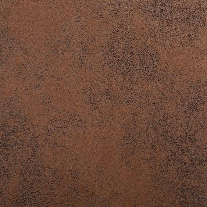 2 PCS Brown Faux Suede Leather Dining Chairs with Wooden Legs Modern Accent Furniture for Kitchen Dining Room Farmhouse & Contemporary Decor