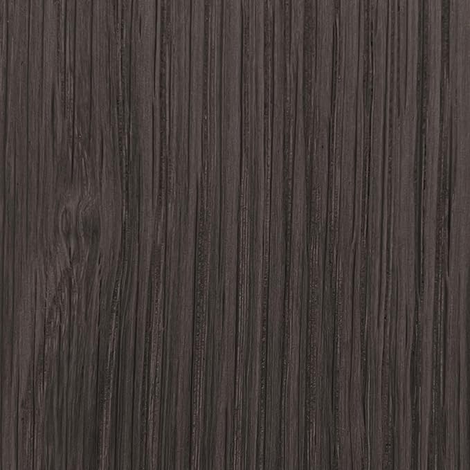 Armen Living Stancoste Modern Farmhouse 26" Seat Height Swivel Bar Stool for Kitchen Island Counter in Gray Oak Wood with Mocha Fabric