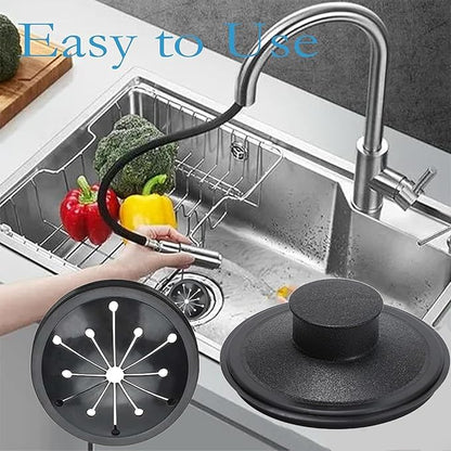 3 Inch Garbage Disposal Splash Guard Collar Sink Garbage Disposal Splash Guard for Whirlaway, Waste King, Sinkmaster and GE Models with 3.35 Inch Sink Stopper Replacement Garbage Disposal Stopper