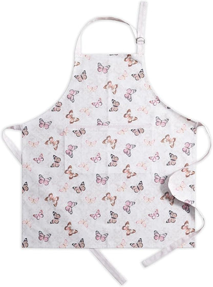 Maison d' Hermine 100% Cotton Apron for women with Pocket Kitchen Chef Apron for Men Cooking Mothers Day Gifts