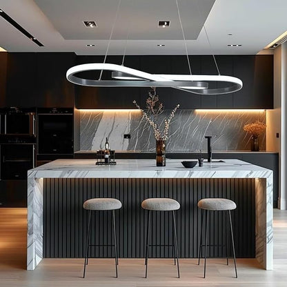 Modern LED Pendant Lights, Dimmable LED Chandelier Lighting