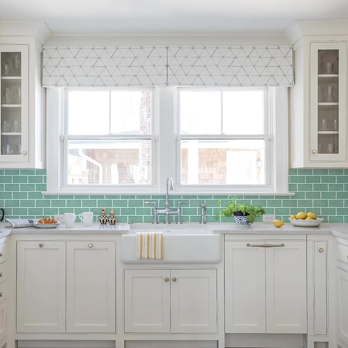 STICKGOO 10-Sheet Subway Tile Peel and Stick Backsplash, Self Adhesive Vinyl Wall Tiles, Stick on Backsplash for Kitchen and Bathroom(Thicker Design)