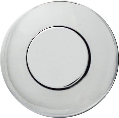 Westbrass ASB-RB3-26 Sink Top Waste Disposal Replacement Air Switch Trim Only, Raised Button, Polished Chrome