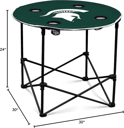 Logo Brands Officially Licensed NCAA Unisex Round Table, One Size, Team Color