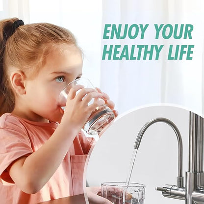 Fapully 3 in 1 Kitchen Faucet with Water Filler and Pull Down Sprayer,Brushed Nickel Commercial Kitchen Sink Faucet with Drinking Water Faucet