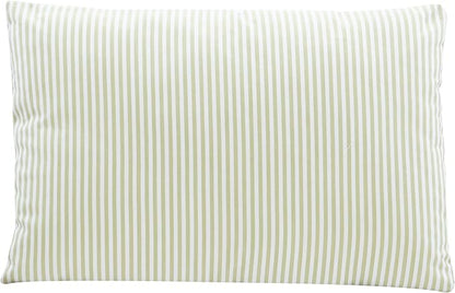 Linon Tobin Natural & White Dining Nook with Hidden Storage Spaces Includes Apple Green Cushion Set and Pillows