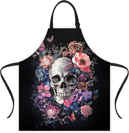 Apron Adjustable Waterproof with Two Deep Pockets Wowen men for Summer BBQ Pool Parties & Resorts