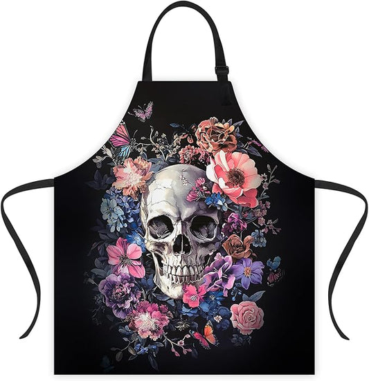 Apron Adjustable Waterproof with Two Deep Pockets Wowen men for Summer BBQ Pool Parties & Resorts