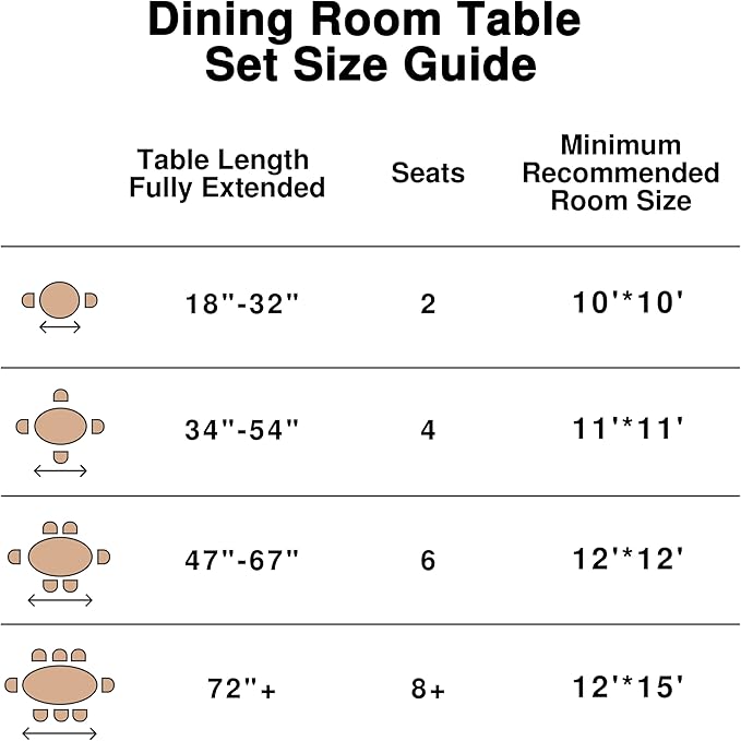 Casaphoria 46" Round Dining Table, Modern Wood Kitchen Table with Cone Shaped Strip Polygonal Base for Living Room & Dining Room, Easy Assembly Farmhouse Furniture for 4-6, Oak