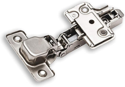 Berta 25-Pack Full Overlay Frameless Soft-Close European Hinges, 110° 3D Adjustable, Clip-On Concealed Kitchen Cabinet Door Hinges with Screws - Ideal for Modern Cabinets