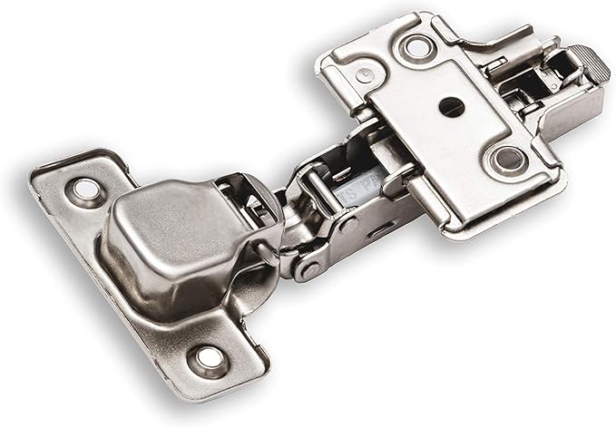 Berta 40-Pack Full Overlay Frameless Soft-Close European Hinges, 110° 3D Adjustable, Clip-On Concealed Kitchen Cabinet Door Hinges with Screws - Ideal for Modern Cabinets