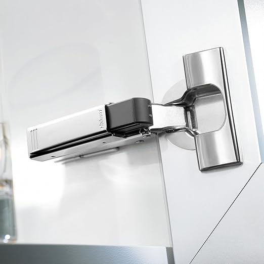 Blum BLUMOTION Add-On for Doors (2 Add On), Soft Close for Clip top and Clip Hinges, Steel, Tool-Free Installation for Overlay Cabinet Applications