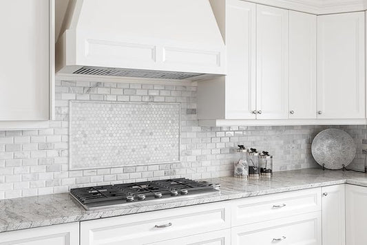 Hauslane Range Hood Insert 30 Inch,Stainless Steel Built-In Range Hood with 3-SPEED Dual Control Knobs,Dishwasher-safe baffle filters,GU10 LED bulbs,6" Round Duct for Vented or Ductless