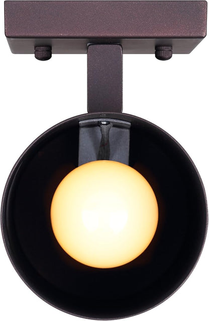 Canarm Nightsky 1-Light Outdoor Lantern, Bronze Wall Light with Easy Install, Dark Sky Approved, Durable Wet-Rated Outdoor Lighting