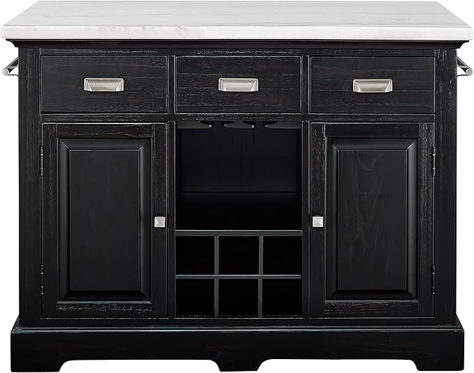 GOWE Aspen - Kitchen Island - Black