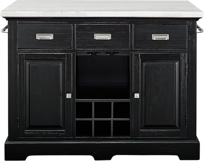 GOWE Aspen - Kitchen Island - Black