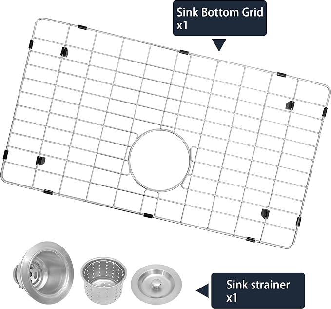MILOSEN RV Farmhouse Kitchen Sink Undermount 23×16×7 Inch, T304 Stainless Steel Farm Apron Front Sink, Single Bowl Camper Sinks for Outdoor RV Kitchen, Small Deep Farm Sinks for Trailer Camper Van