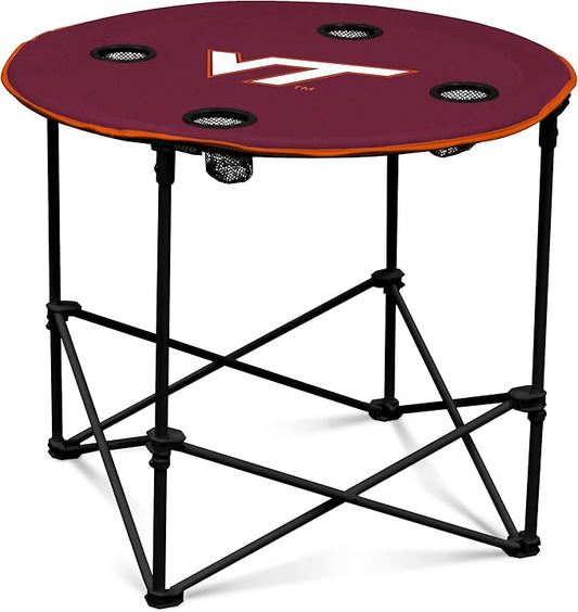 Logo Brands Officially Licensed NCAA Unisex Round Table, One Size, Team Color