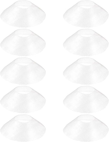 DOITOOL Round Range Hood Grease Filter - 10 Pcs Mesh Stove Hood Oil Catcher Oil Nets Kitchen Filter Net Accessories - 8.3 inch