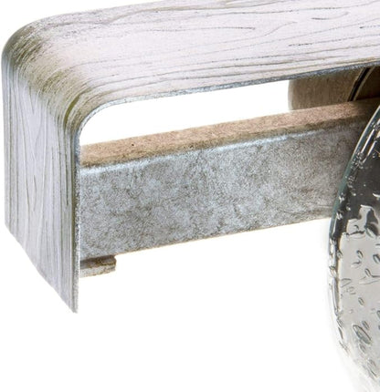 Progress Lighting Gulliver Collection 3-Light Clear Seeded Glass Coastal Bath Vanity Light Galvanized
