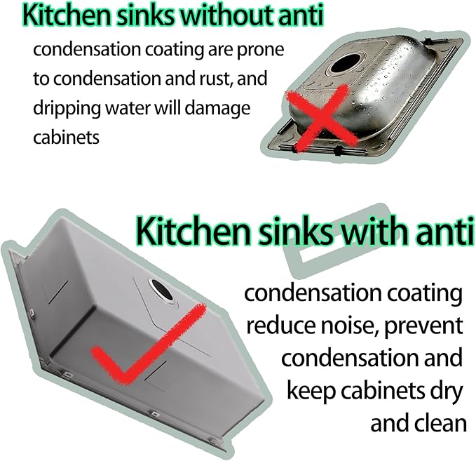 Kitchen Sink, 304 Stainless Steel Sink, Single Bowl, Drop In Kitchen Sink with Complete Accessories, Perfect for Homes, Apartments, and Modern Kitchens in All Settings(Gunmetal, 30 * 18 in)
