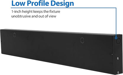 NUC-5 Series 21.5-inch Black Selectable LED Under Cabinet Light (NUC521SBK