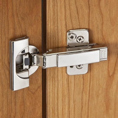 Full Overlay Blum 110 deg Soft-Close BLUMotion Clip Top Frameless Hinges, Pair by Blum
