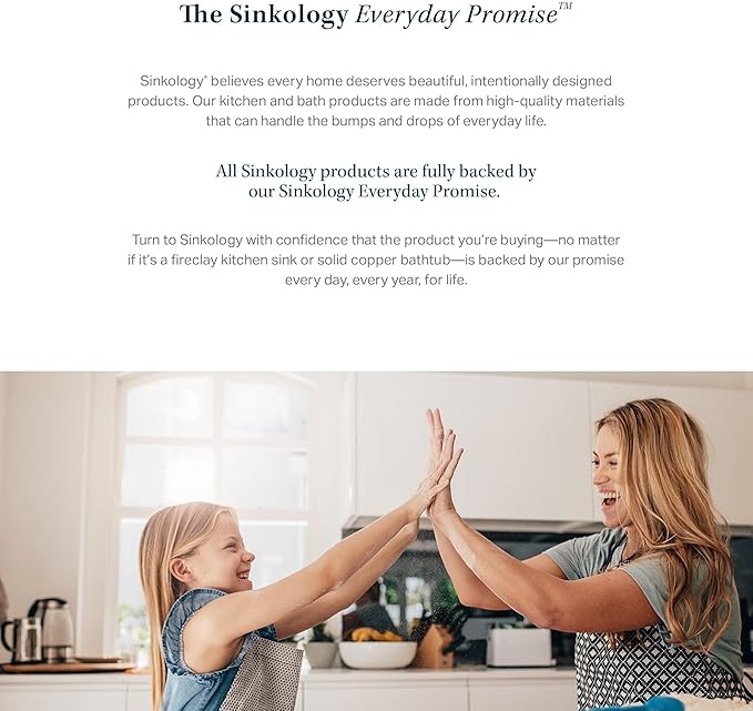 Sinkology Jackson 25 Inch White Fireclay Drop-In Kitchen Sink, Single Bowl, 3 Faucet Holes, Fits 28 Inch Cabinet, Surefire Finish