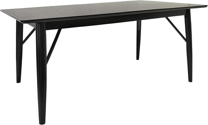 Christopher Knight Home Joey Wooden Six Seater Dining Table, Black Finish
