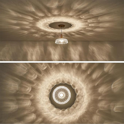 HDDFL Vintage Pendant Lights Fixture Modern Pendant Lighting Fixtures 11.8inch Hanging Lamp for Kitchen Island Bedroom Living Room Hallway