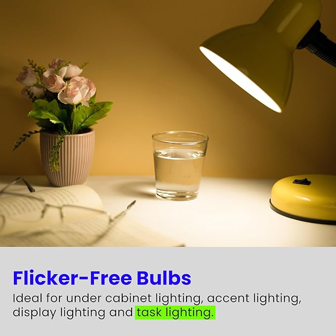 Feit Electric 20-Watt Xenon Halogen Light Bulb,Dimmable,3000K Bright White,G8 Bi-Pin Base,170 Lumens,90+ CRI,Cool & Long-Lasting for Under Cabinet,Accent,Display & Task Lighting,3 Count (Pack of 12)
