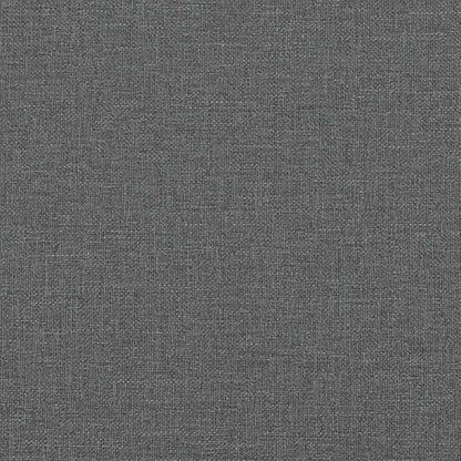 Dark Gray Fabric Dining Chairs 2-Piece Set Comfortable Modern Accent Chairs with Sturdy Metal & Wood Frame for Kitchen Dining Room Living Room Furniture