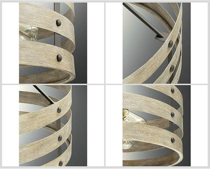 Gulliver Collection 4-Light Coastal Pendant Light Graphite