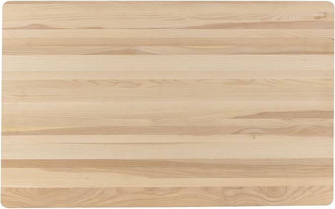 Camper Comfort 100% Ash Hardwood RV/Camper Tabletop | Desktop | Island Countertop | Made in America (Raw Unfinished, 24" W x 42" L)
