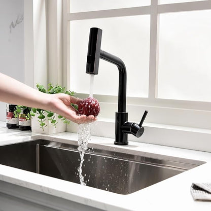 GIMILI Oil Rubbed Bronze Touchless Kitchen Faucet with Pull Down Sprayer, 15” Hight Single Hole Handle Kitchen Sink Faucets