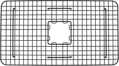 SinkSense Wren 27" x 15" Kitchen Sink Bottom Grid, Matte Black
