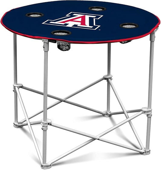 Logo Brands Officially Licensed NCAA Unisex Round Table, One Size, Team Color