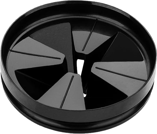 3 3/8" Garbage Disposal Splash Guard QCB-AM for Insinkerator Evolution Series, Removable Quiet Sink Rubber Drain Insert, 2026 New Design Garbage Disposer Accessories by Katewei