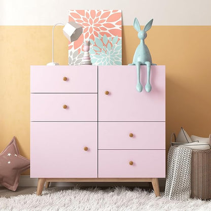 Decotalk Pink Peel and Stick Wallpaper - Pink Wall Paper Removable Pinkish Contact Paper for Cabinets and Drawers 17.7"x200" Pinkish Wallpaper for Bedroom Girls Solid Color Vinyl Wrap, Renter Friendly