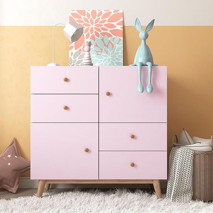 Decotalk Pink Wallpaper - Pink Peel and Stick Wallpaper for Bedroom Pinkish Wall Paper Vinyl Wrap 17.7x120 Inch Pinkish Contact Paper for Cabinets and Drawers Solid Color Vinyl Wrap Self Adhesive