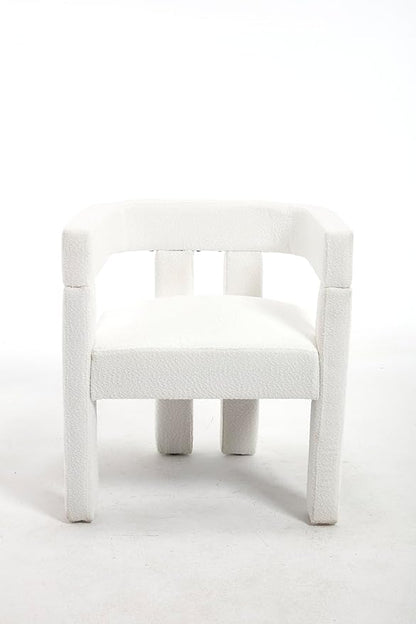GOWE Modern Dining Chairs Set of 2, Mid-Century Upholstered Kitchen Chairs, Comfortable Padded Seat and Back, Set for Small Space, Dining Table, Kitchen Island, Living Room